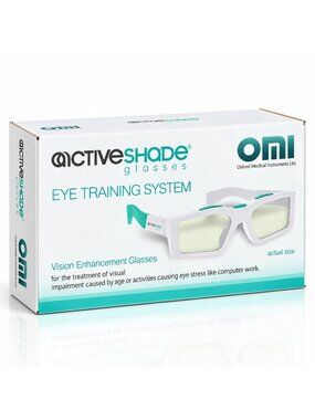 NEW OMI ACTIVESHADE Electronic Vision Treatment Glasses Device